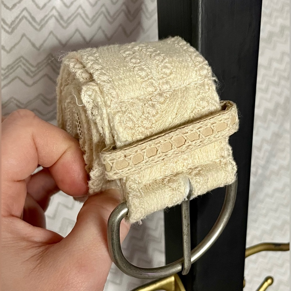 Women’s Ivory Bohemian Belt